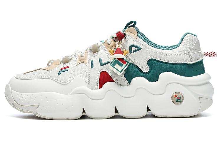 FILA Low top Sports Casual Shoes Women's White Green