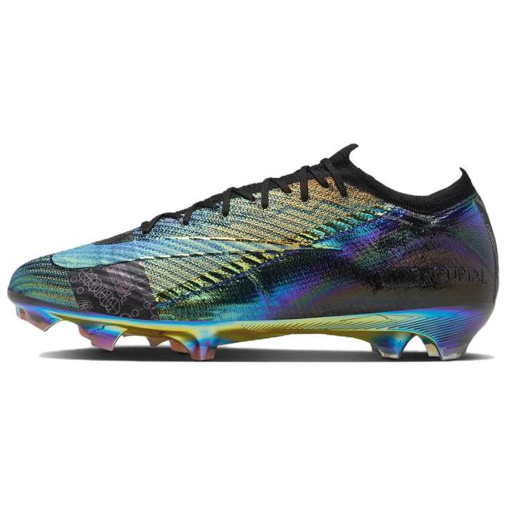 Nike Nike Mercurial Vapor 16 HG Hard Ground Soccer Shoes Unisex Iridescent Black