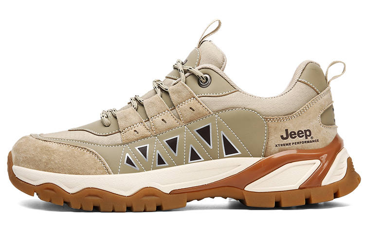 Jeep Mountaineering Collection Low top Outdoor Shoes Men's Sand