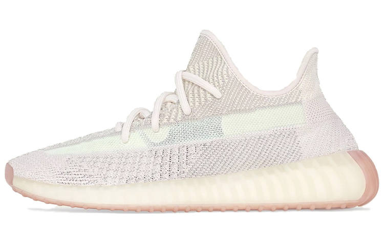 Adidas Originals Yeezy Boost 350 V2 Pink 'Citrin' Mesh Cushioning Breathable Lightweight Low top Sports Casual Shoes