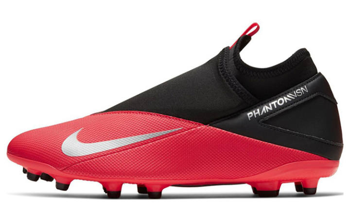 Nike Nike Phantom Vision Soccer Shoes Men's Mid Top Black/Red