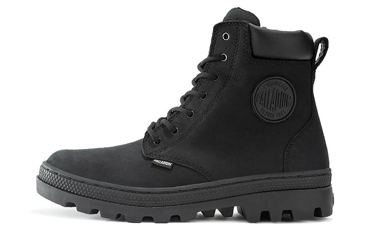 Palladium Combat Boots Women's High Top Black