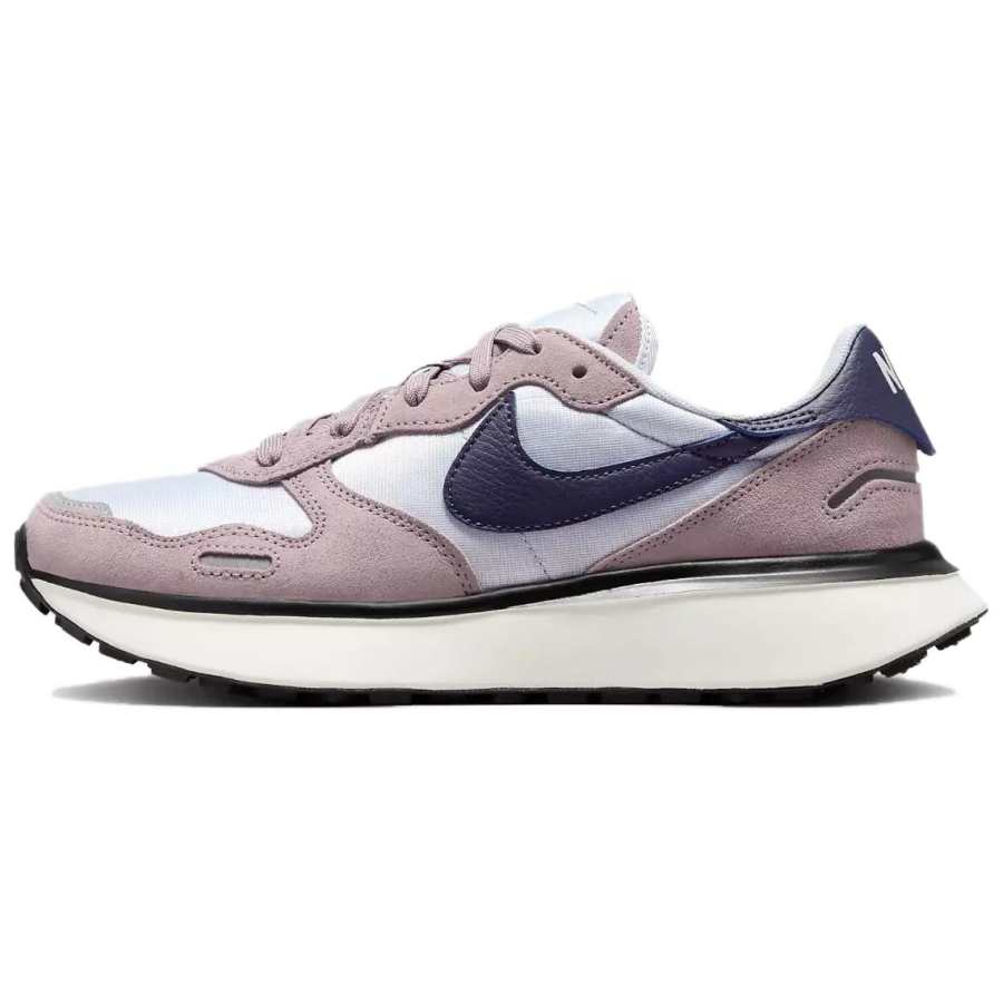 Nike Nike Phoenix Waffle Slip Resistant Abrasion Resistant Low top Casual Shoes Women's Pink White Black