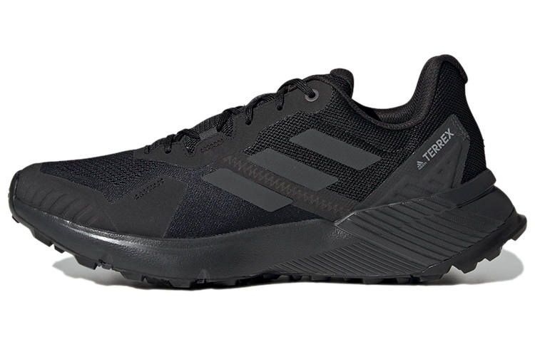 Adidas Adidas Terrex Soulstride Mesh Abrasion Resistant Abrasion Resistant Low top Casual Shoes Men's Black