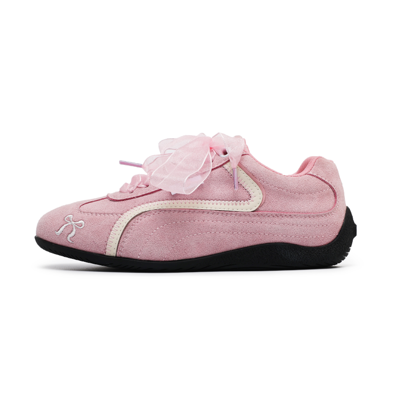 Angelmix Angelmi Abrasion Resistant Slip Resistant Low top Casual Shoes Unisex Pink