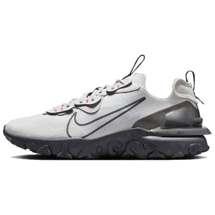 Nike Nike React Vision Slip Resistant Abrasion Resistant Slip Resistant Abrasion Resistant Low top Casual Shoes Men's Gray