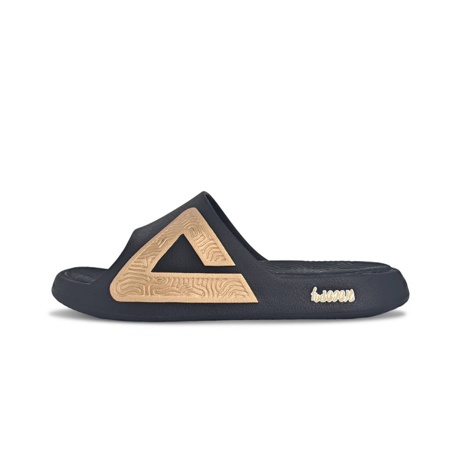 PEAK Tai Ji1.0 Quiet Odor Resistant Slide Slippers Men's Black Gold