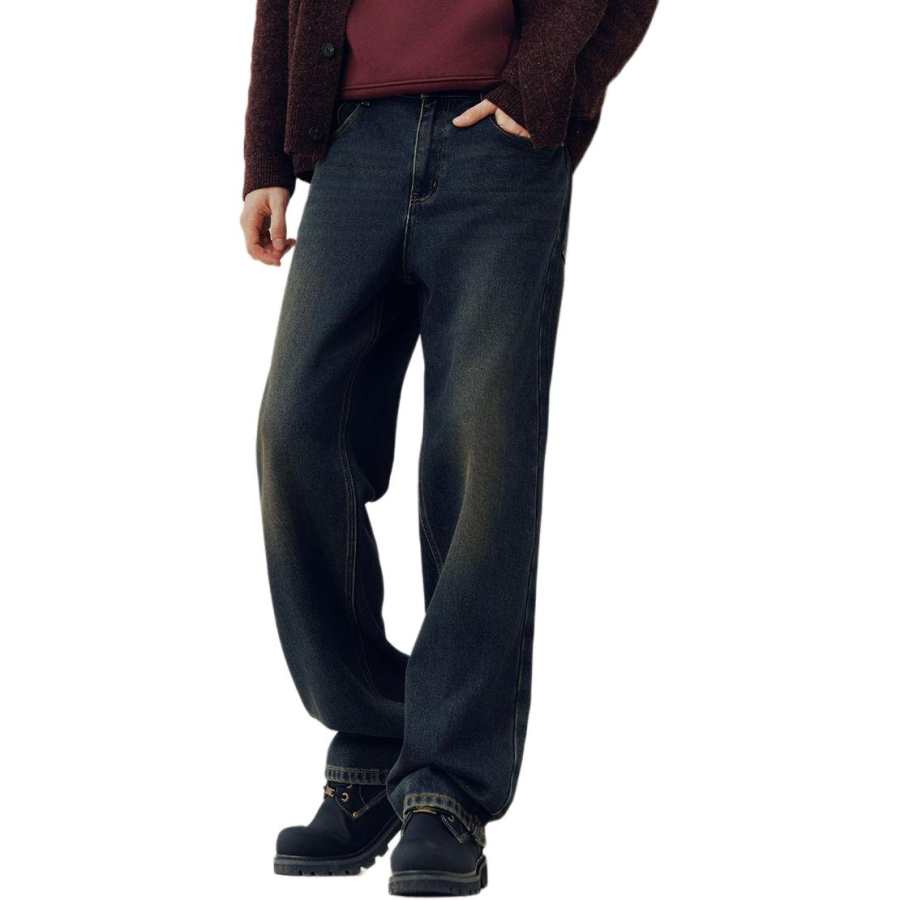 Semir Jeans Men's Moderate Straight Fit Pants