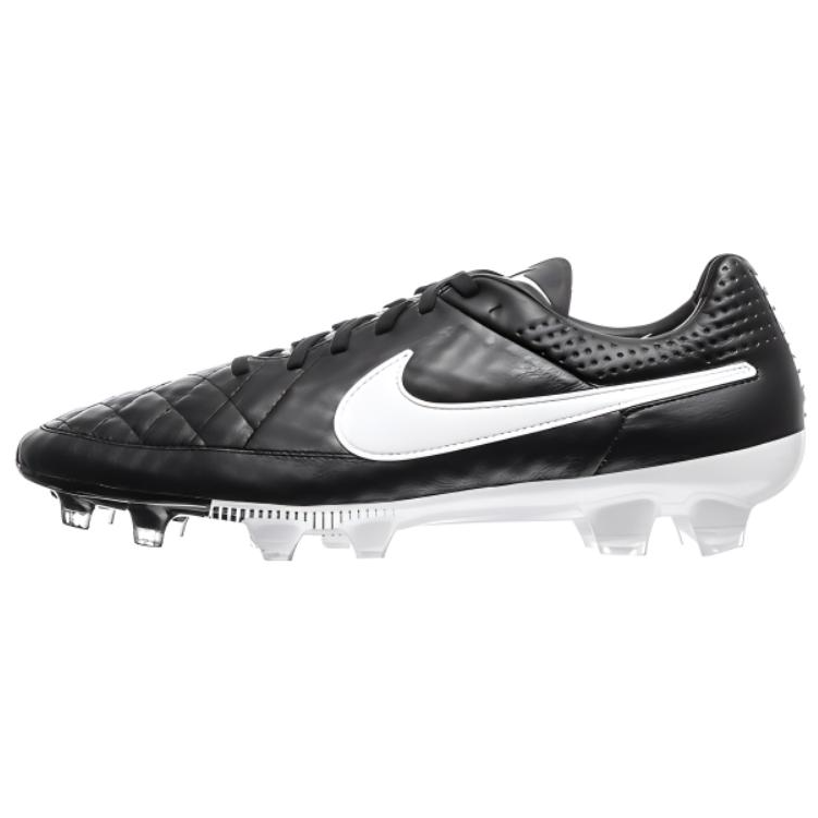 Nike Nike Tiempo Legend Slip Resistant Abrasion Resistant Soccer Shoes Unisex Black