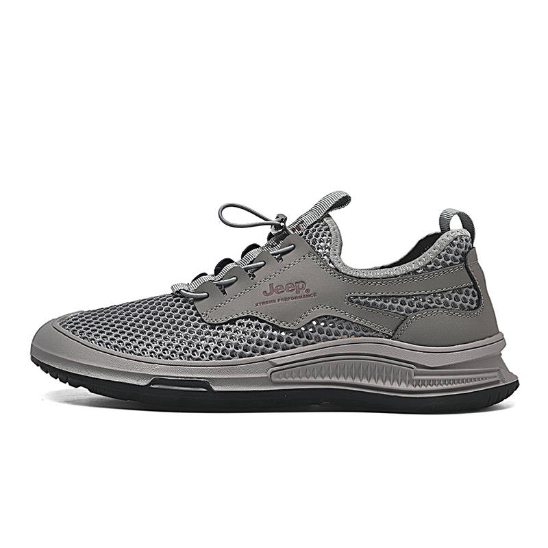 Jeep Casual Shoes Men's Low Top Gray