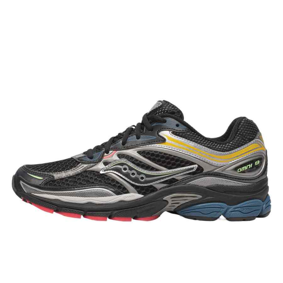 Saucony Pro Grid Omni All in 9 Abrasion Resistant Low top Casual Shoes Men's Black
