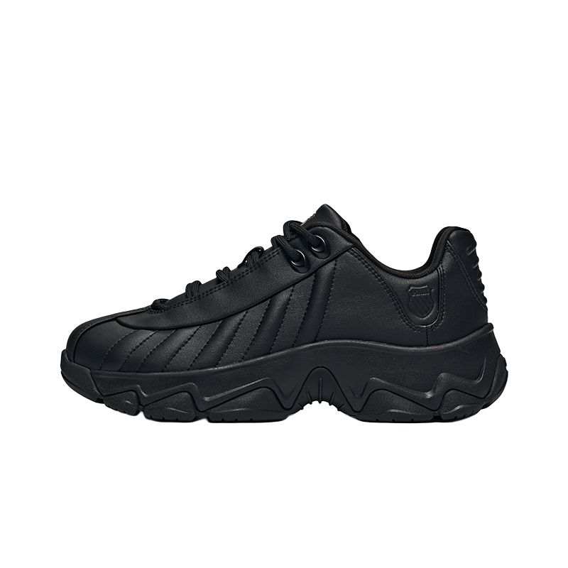 K·SWISS Synthetic Leather Low top Casual Shoes Women's Black