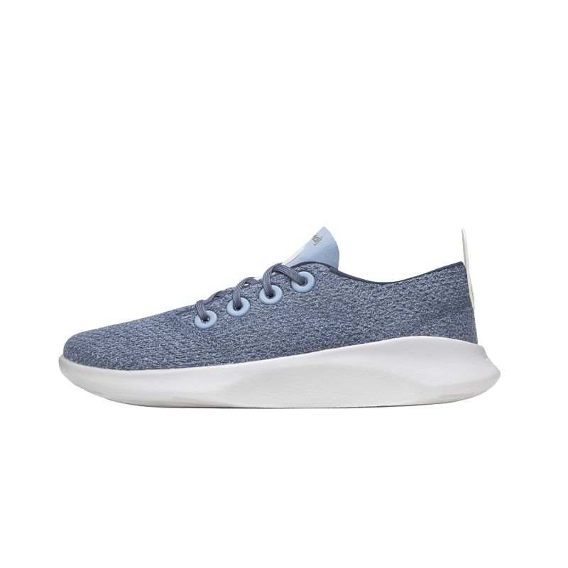 Allbirds SuperLight Low top Casual Shoes Women's Night Of Cherry Blossom Blue