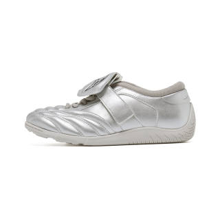 BBIMP Slip Resistant Abrasion Resistant Slip Resistant Abrasion Resistant Low top Casual Shoes Women's Silver