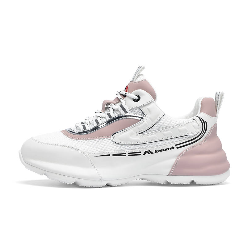 KOLUMB Cushioning Abrasion Resistant Breathable Moisture Wicking Coverage Low top Casual Shoes Women's
