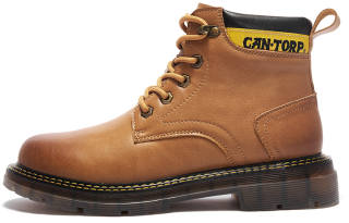 CAN·TORP Combat Boots Men's Yellow, Black