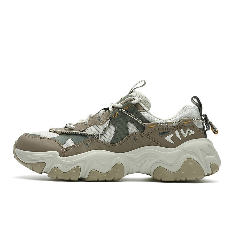 FILA FLUID 5 Low top Casual Shoes Men's White Gray