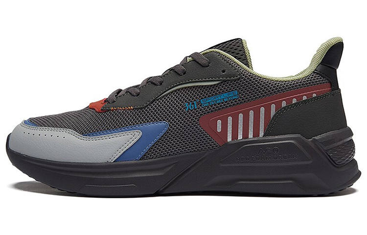 361° Casual Shoes Men's Low Top Crust Gray/Rosewood