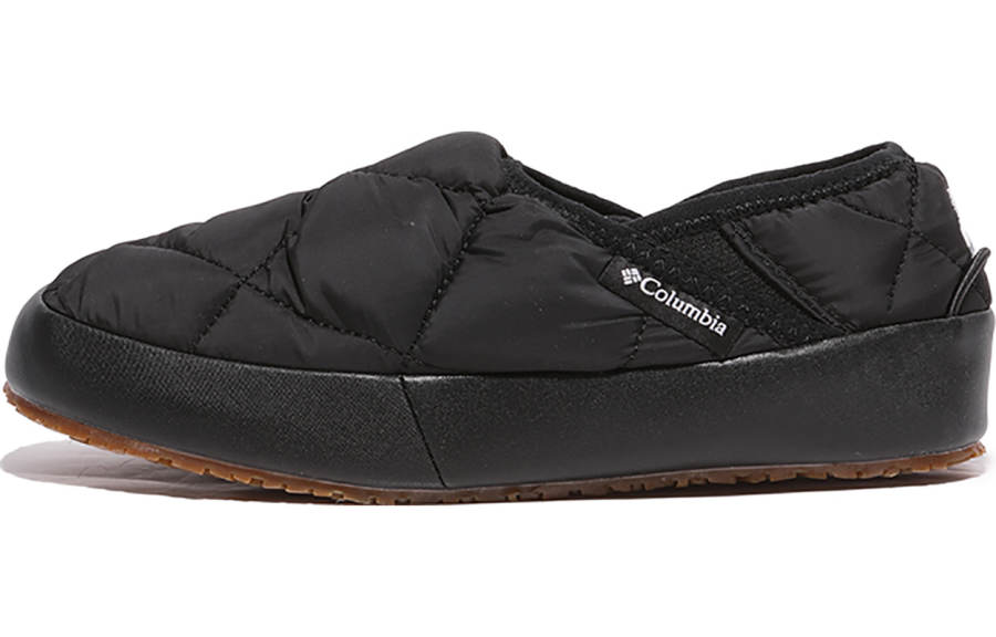 Columbia Textile, Synthetic Leather Slip on Slip Resistant Lightweight Thermal Low top Casual Shoes Women's Black