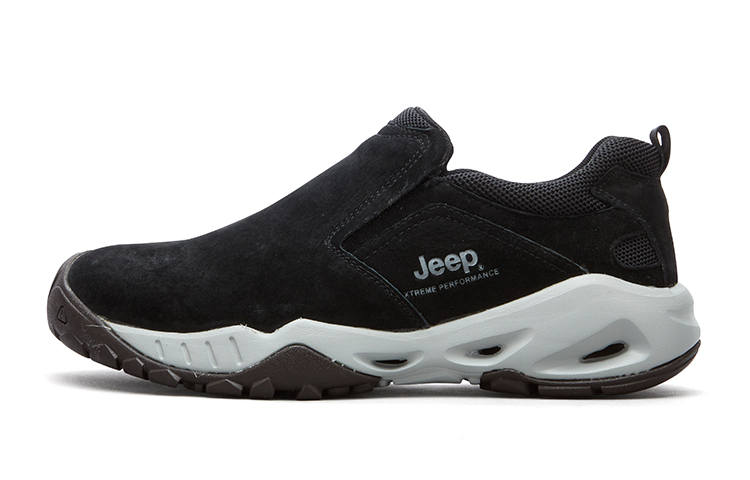 Jeep Fleece Lined Thermal Lazy Slip on Breathable Low top Sports Casual Shoes Men's