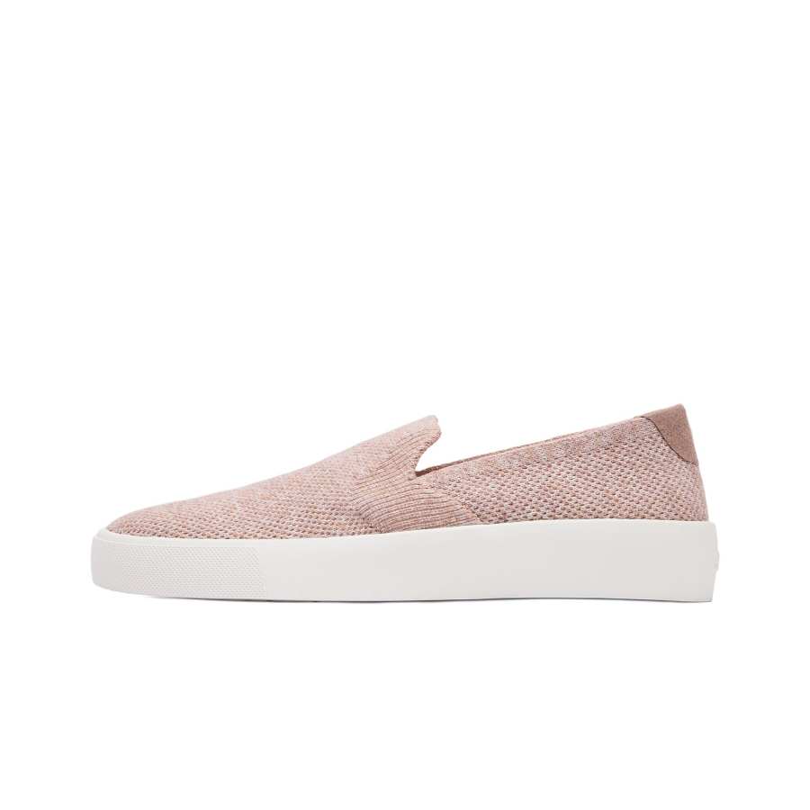 Allbirds Lightweight Height Increasing Low top Casual Shoes Women's Dusty Pink