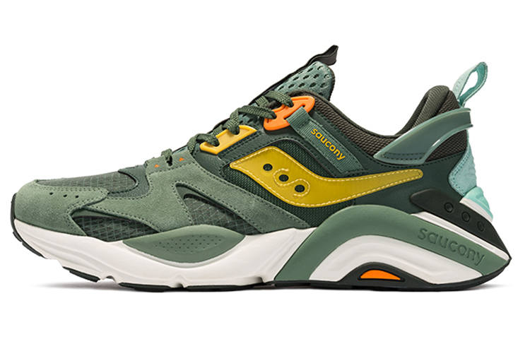 Saucony Gram 9000 Winter Textile, Synthetic Leather Cushioning Slip Resistant Abrasion Resistant Breathable