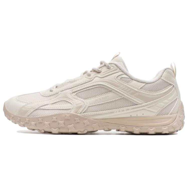XTEP Abrasion Resistant Moisture Wicking Low top Casual Shoes Women's Beige