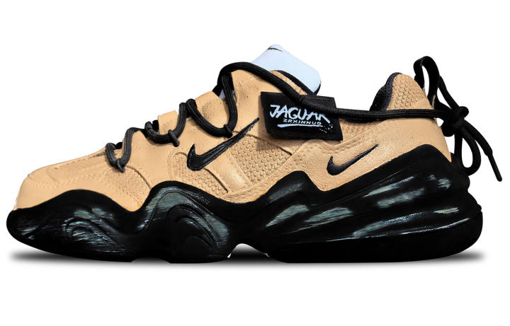 Nike Nike Tech Hera Cushioning Height Increasing Cushioning Height Increasing Low top Casual Shoes Unisex Khaki Black