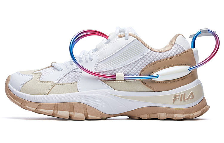 FILA FUSION Casual Shoes Women's Low Top Group White/Beige