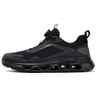 ZHENGDANNU Cushioning Abrasion Resistant Slip Resistant Low top Casual Shoes Men's Black
