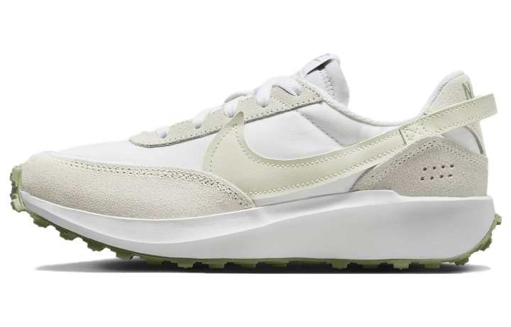 Nike Nike Waffle Debut White Sea Glass Oil Green Women's