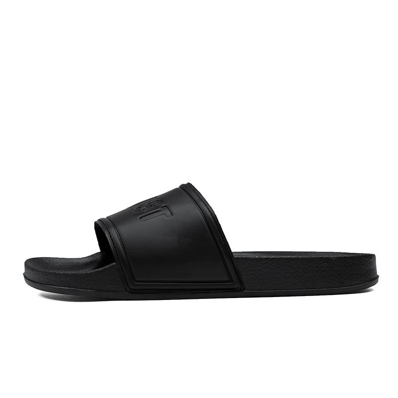 PAIBLOKS Slip Resistant, Odor Resistant, Quick Dry Slide Slippers Men's Black