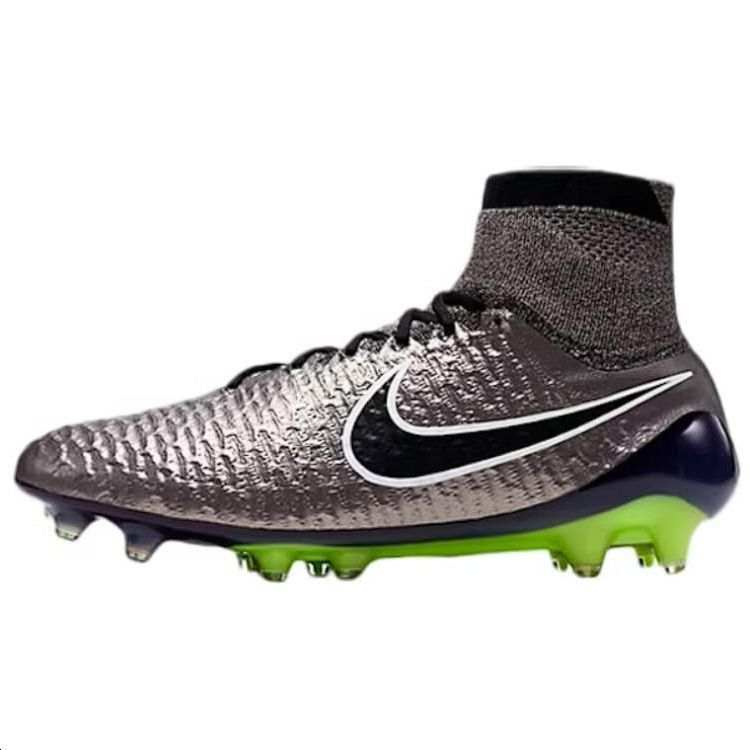 Nike Nike Magista Obra FG Firm Ground Cushioning, Wear Resistant Soccer Shoes Unisex Metallic
