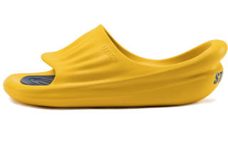 UZIS THE STEP Slide Slippers Unisex Sunshine Yellow