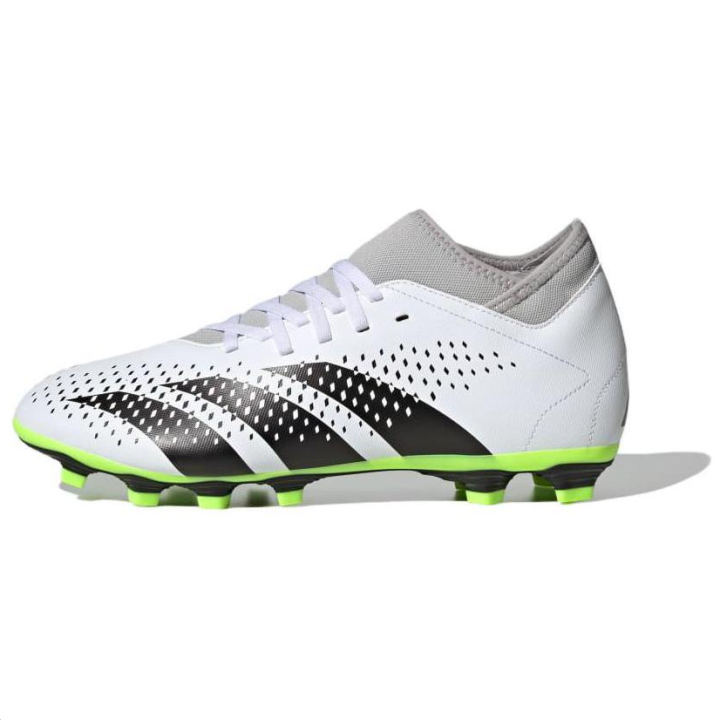 Adidas Adidas PREDATOR FG Firm Ground Natural Grass Abrasion Resistant Coverage Soccer Shoes Unisex White Green