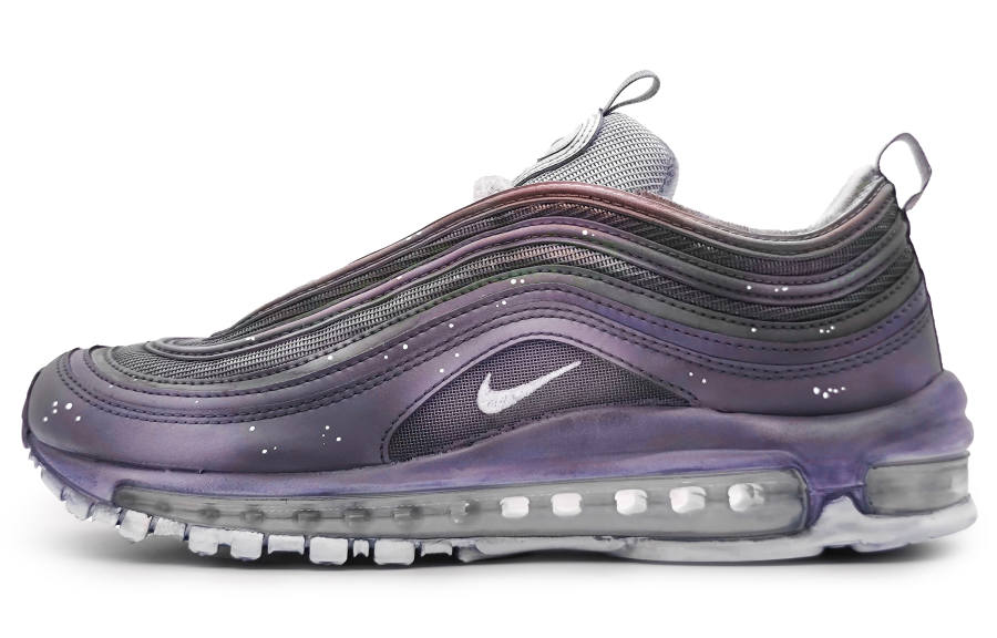 Nike Nike Air Max 97 Abrasion Resistant Breathable Balance Low top Casual Shoes Unisex Purple