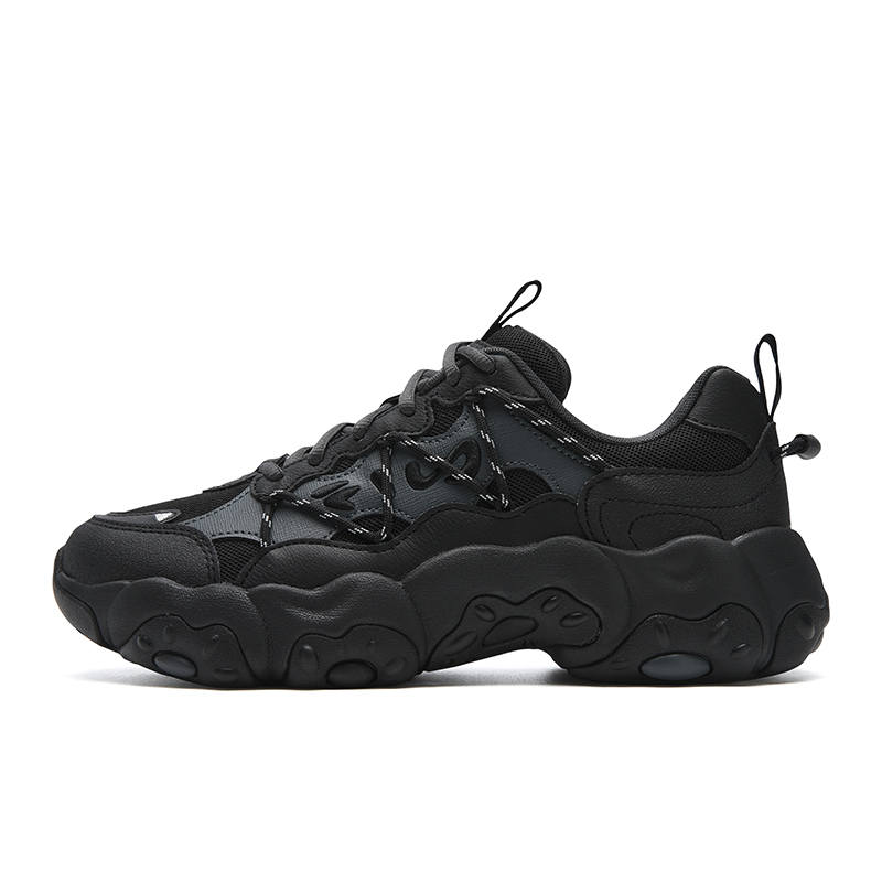 FILA FLUID 6 Abrasion Resistant, Breathable, Lightweight Low top Casual Shoes Women's Black