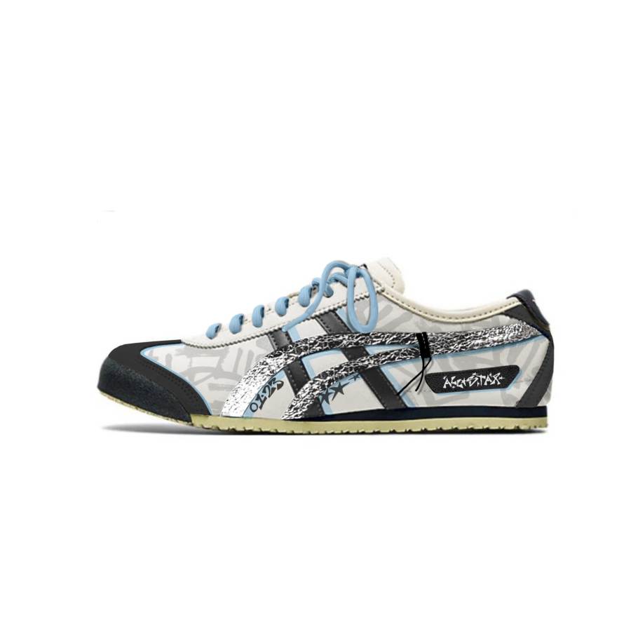Onitsuka Tiger MEXICO 66 Low top Casual Shoes Unisex Brown Blue