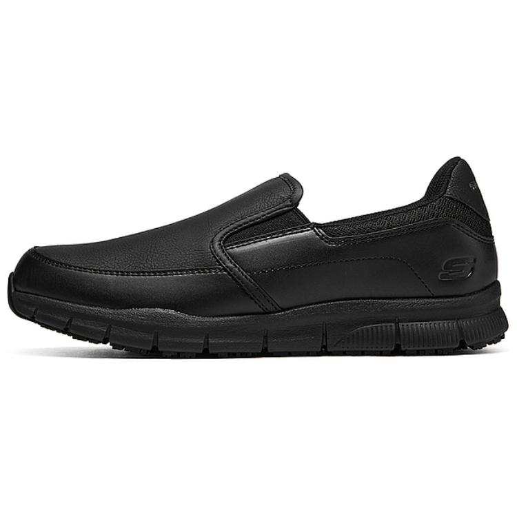 Skechers Work Low top Casual Shoes Men's Black