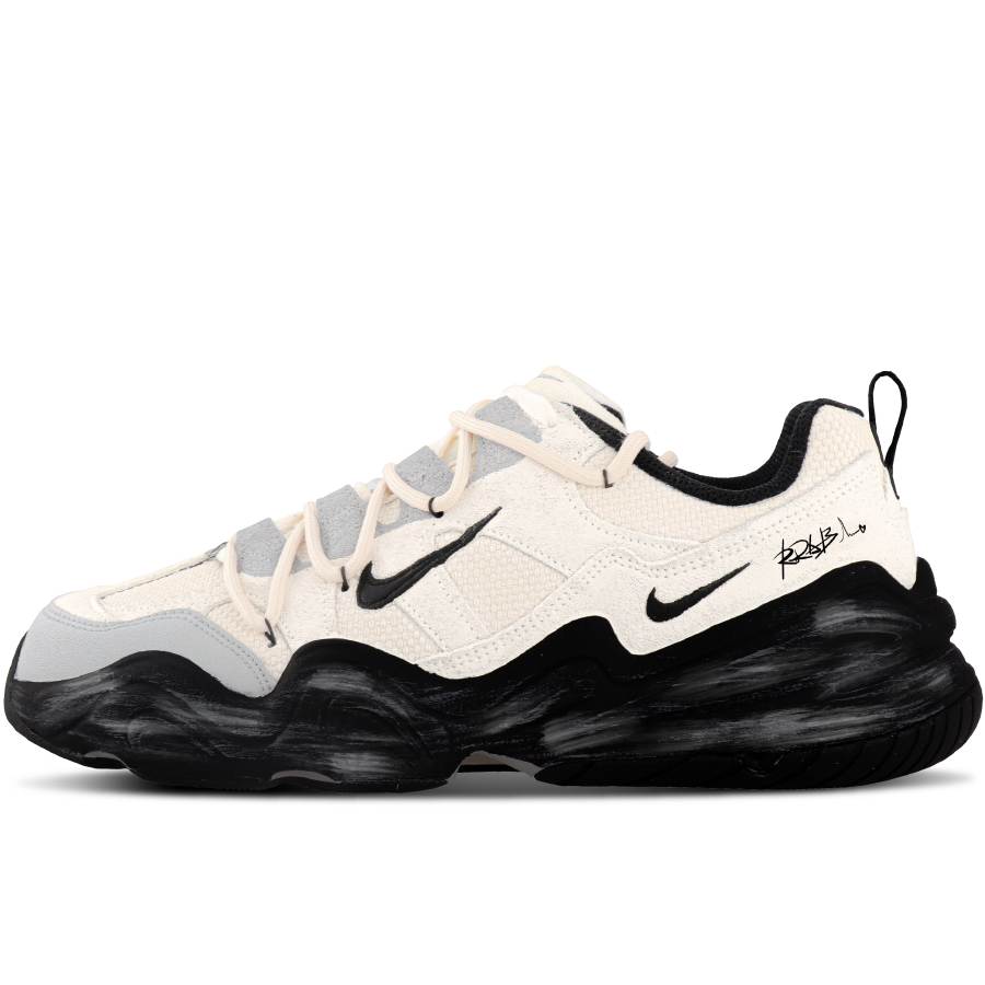 Nike Nike Tech Hera Cushioning Abrasion Resistant Breathable Support Low top Casual Shoes Unisex Beige