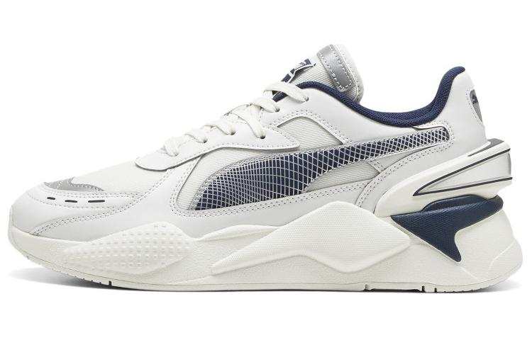 PUMA RS X '40TH ANNIVERSARY' Comfortable Low top Casual Shoes Unisex White Gray Blue