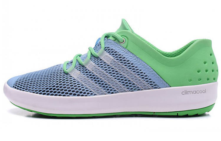 Adidas Adidas Climacool BOAT PURE Slip Resistant Low top Casual Shoes Men's Blue Green