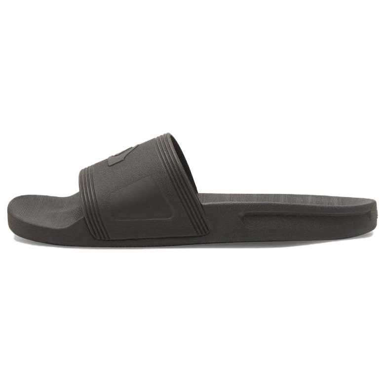 Quiksilver EVA Abrasion Resistant Abrasion Resistant Slide Slippers Men's Black