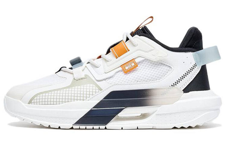 XTEP XTEP Casual Shoes Men's Low Top Canvas White/Black/Maple Yellow