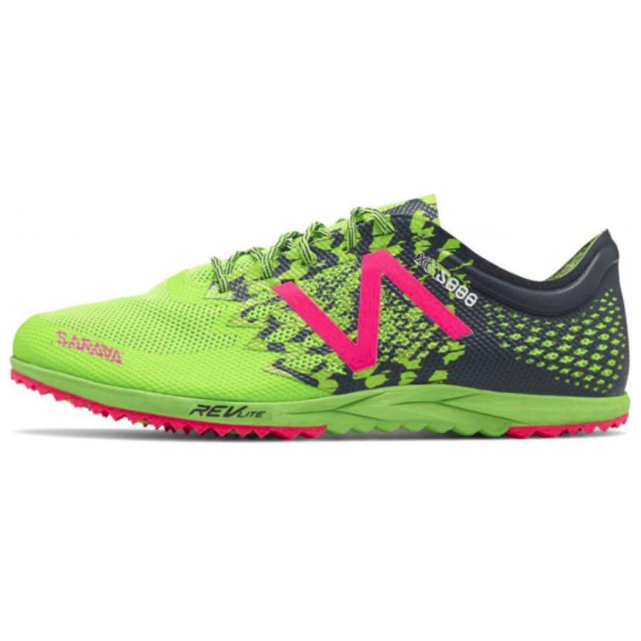 New Balance New Balance Soccer Shoes Men's Low Top Lime Green/Black/Pink