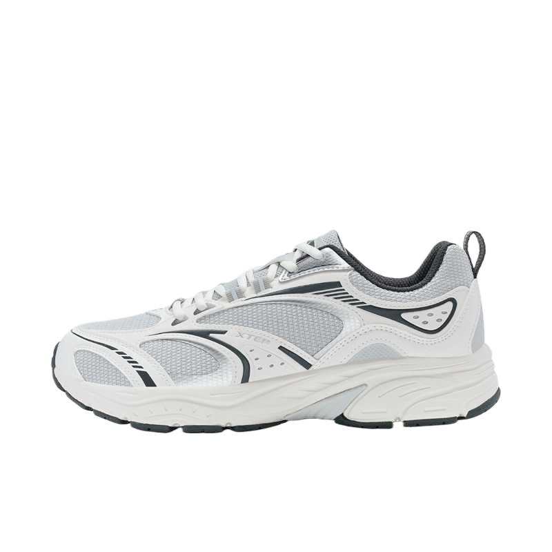 XTEP XTEP Millennium Lightweight Coverage Low top Casual Shoes Unisex Lunar Stone Gray