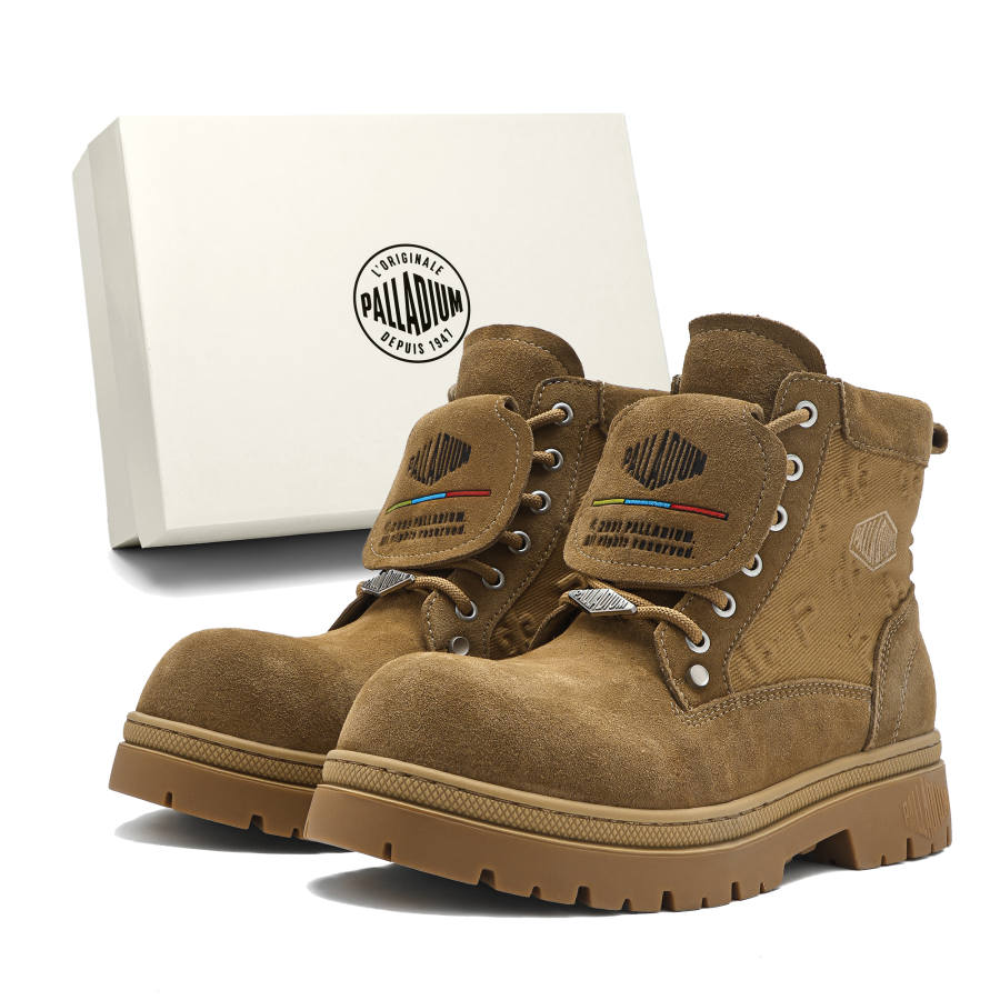 Palladium Palladium Combat Boots Unisex Brown, Black, Blue