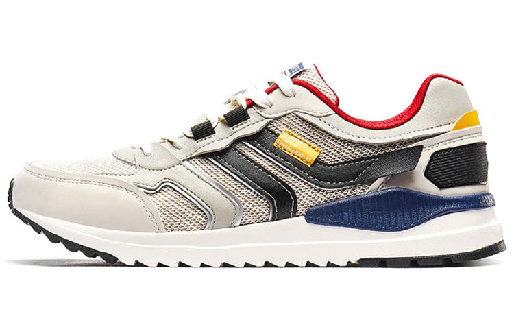 XTEP Cushioning Abrasion Resistant Cushioning, Wear Resistant Low top Casual Shoes Men's Gray Black