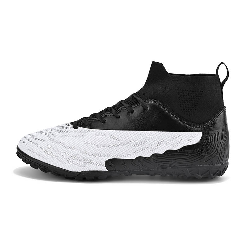 SHUANGDING TF Turf Soft Ground, Artificial Ground Synthetic Leather Cushioning Slip Resistant Abrasion Resistant