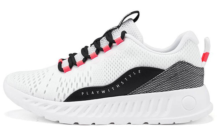Kappa Fabric Cushioning Slip Resistant Cushioning Slip Resistant Low top Casual Shoes Women's White